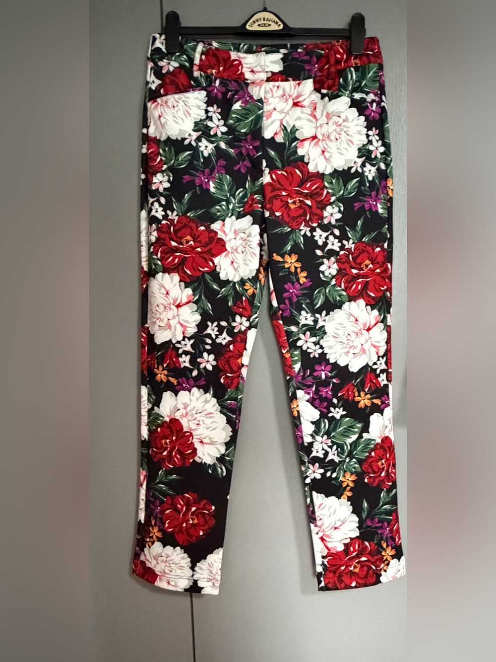 Alexia Admor Floral Print Stretch Pants